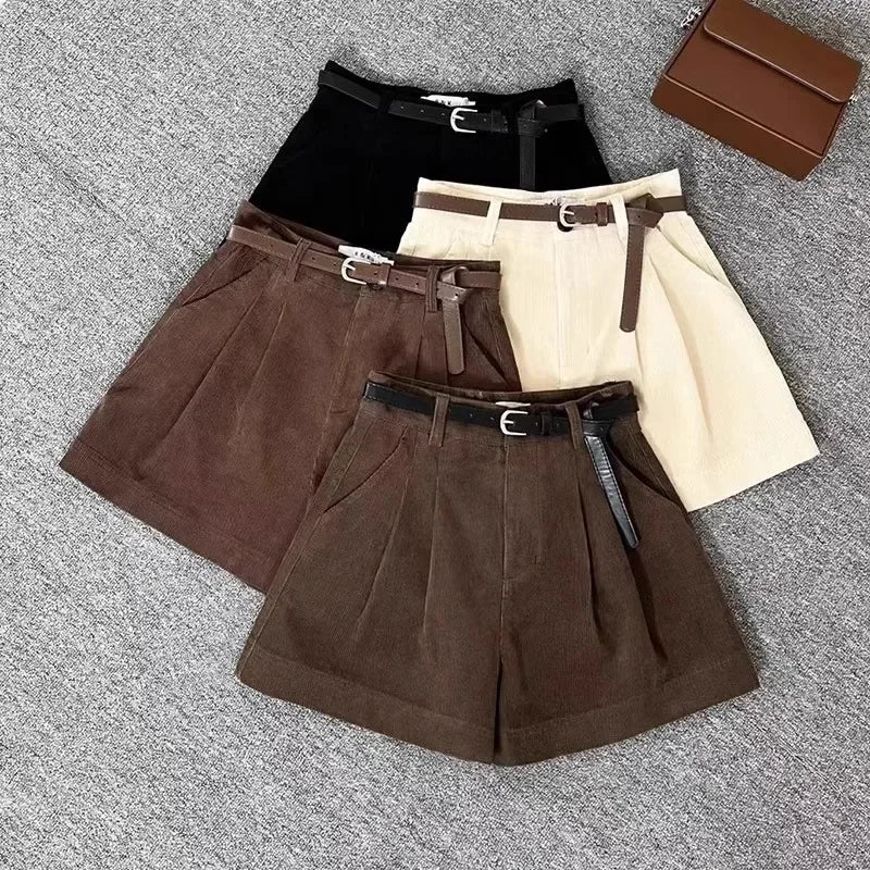 Coffee Color High-waisted Slimming