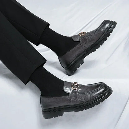 Wilbur Leather Loafers - Olympus Madrid