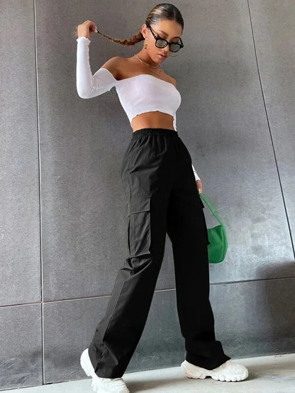Monica spandex high waist elegant pants