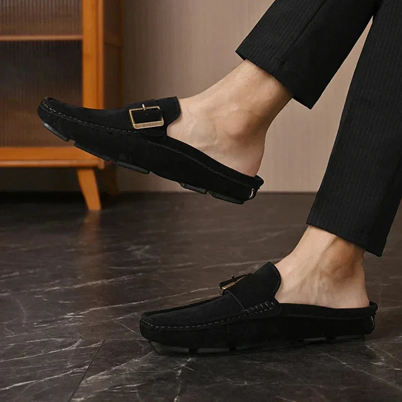 Zayden Suede Mules RileyRiver