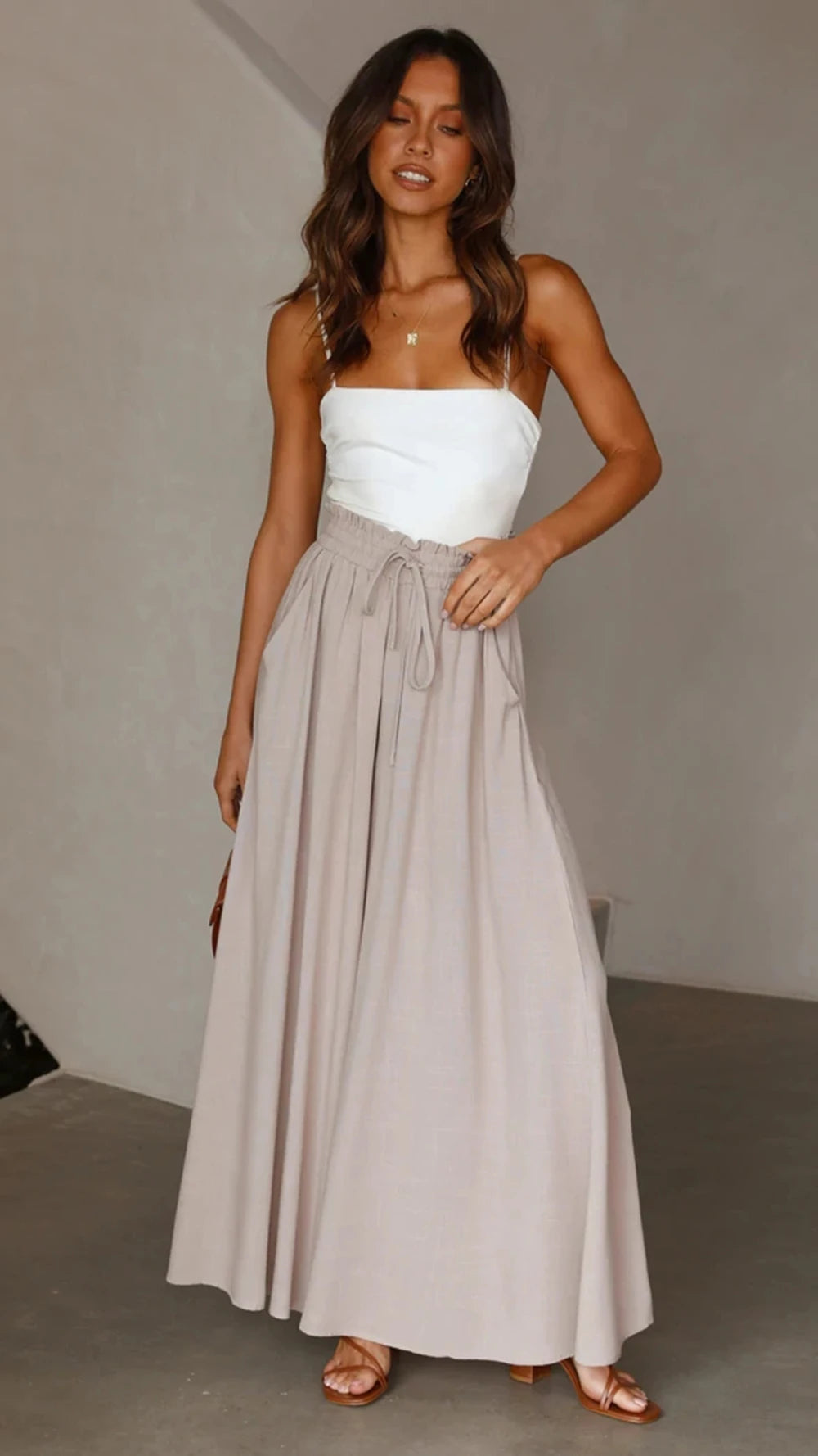 Lara Summer Wide Leg Pants