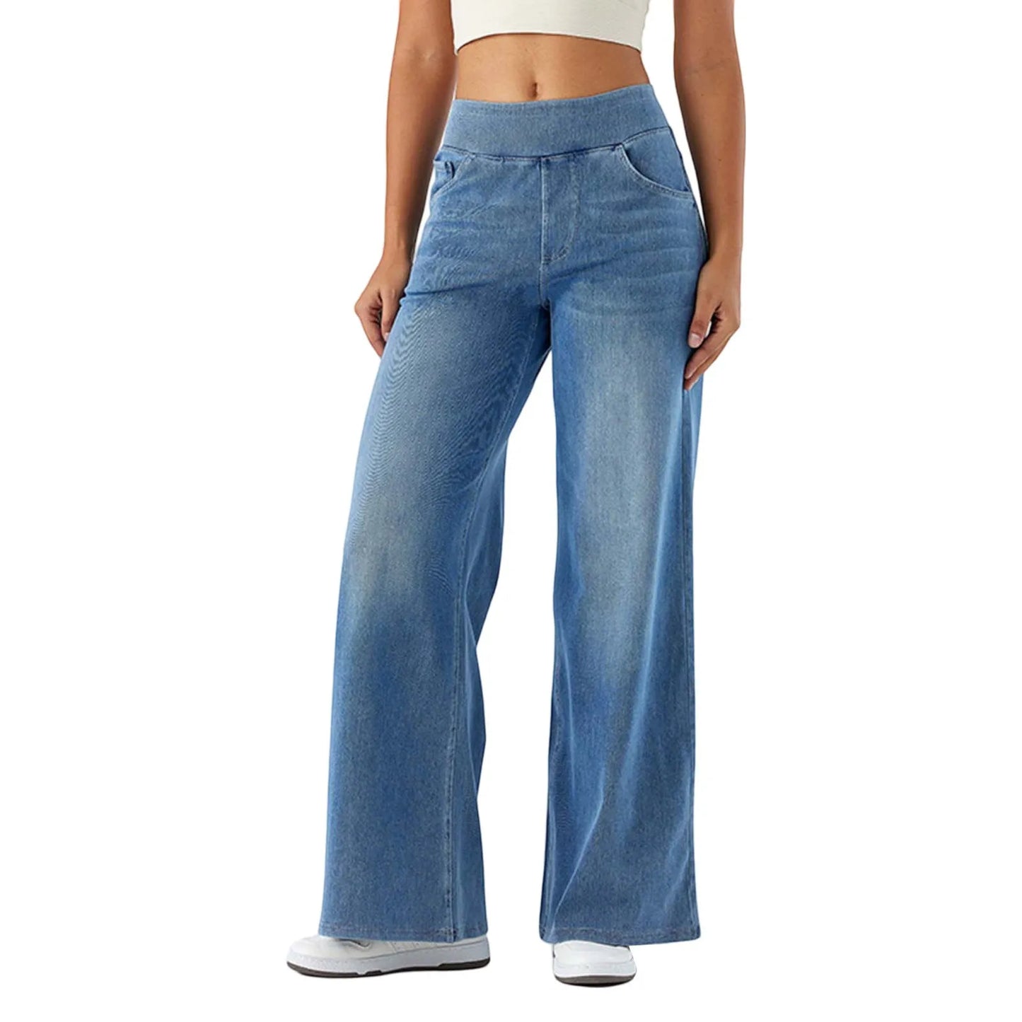 Luna Retro Wide Leg Jeans