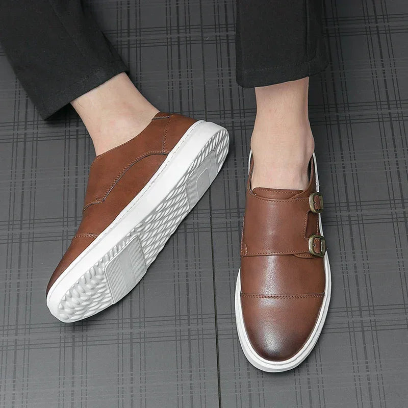 Zyden Genuine Leather Loafers RileyRiver