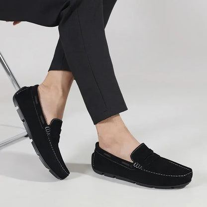 Fletro Genuine Suede Loafers RileyRiver