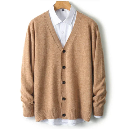 Caldura 100% Wool Cardigan - Olympus Madrid