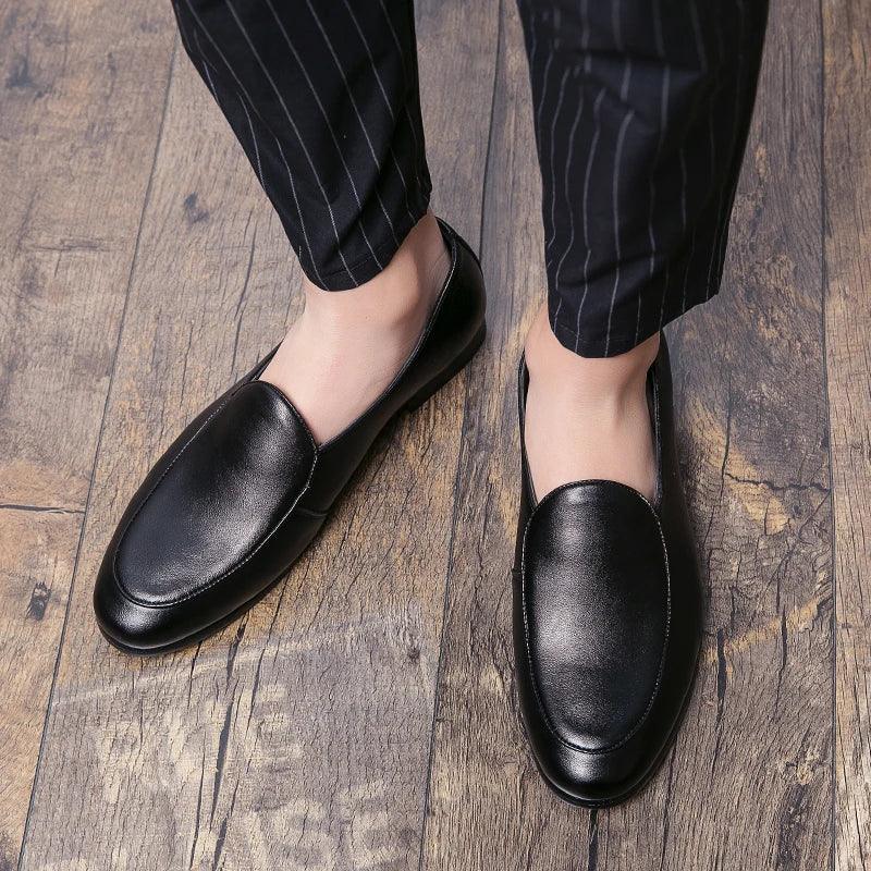 Silas Leather Loafers - Olympus Madrid
