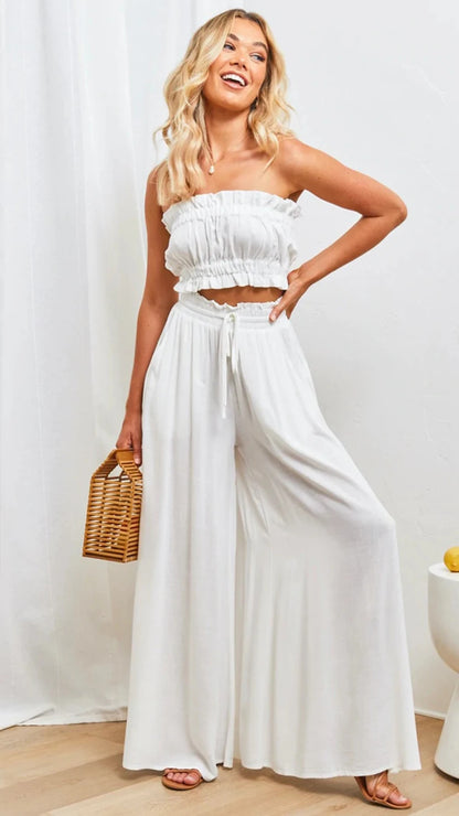 Lara Summer Wide Leg Pants