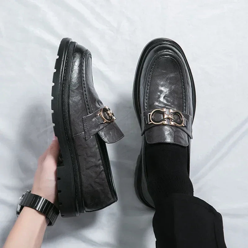 Wilbur Leather Loafers - Olympus Madrid