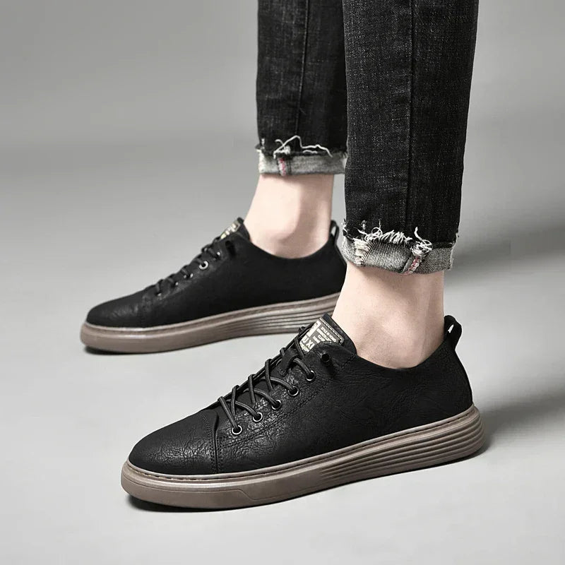 Pesco Genuine Leather Sneakers