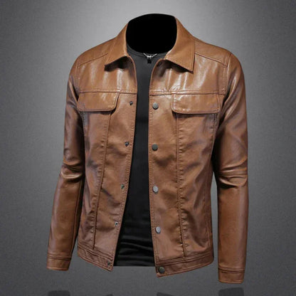 Maddox Leather Jacket - Olympus Madrid
