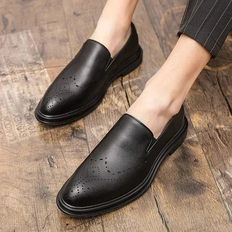 Milan Genuine Leather Loafers - Olympus Madrid