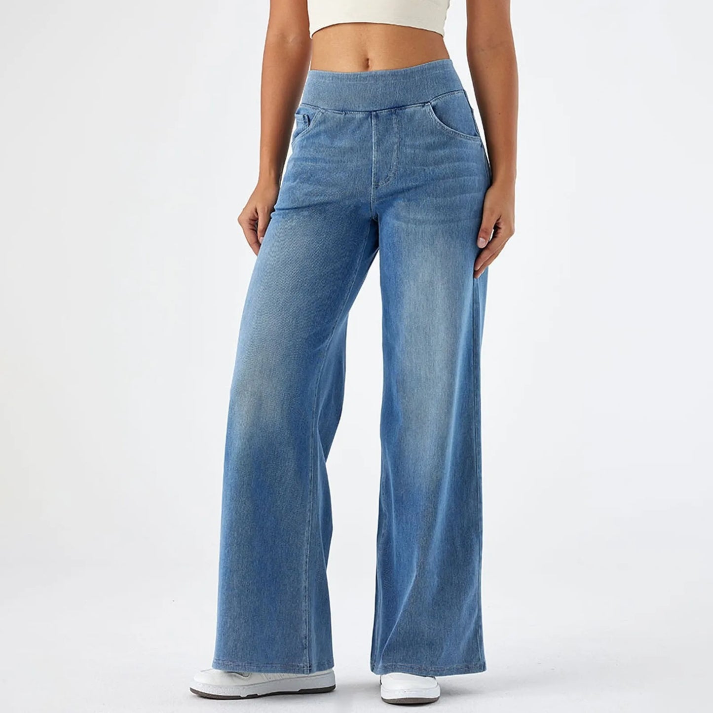 Luna Retro Wide Leg Jeans