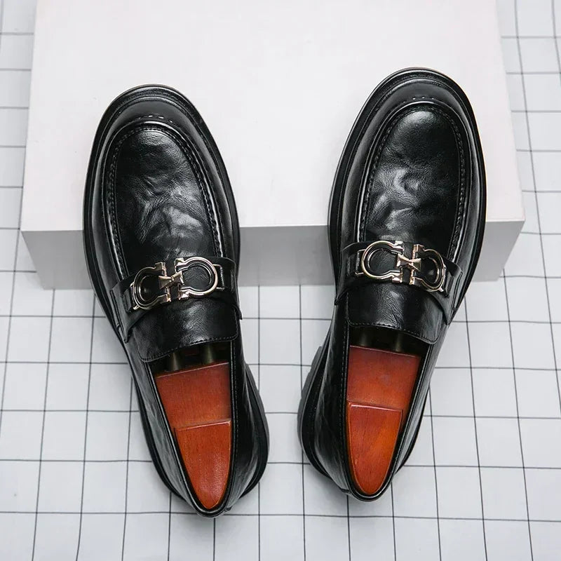 Wilbur Leather Loafers - Olympus Madrid