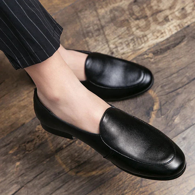 Silas Leather Loafers - Olympus Madrid