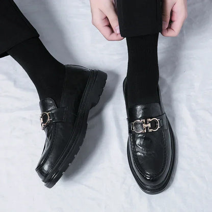 Wilbur Leather Loafers - Olympus Madrid