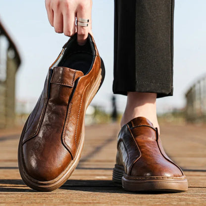 Calex Genuine Leather Sneakers - Olympus Madrid