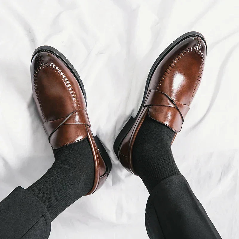 Teviot Genuine Leather Loafers - Olympus Madrid