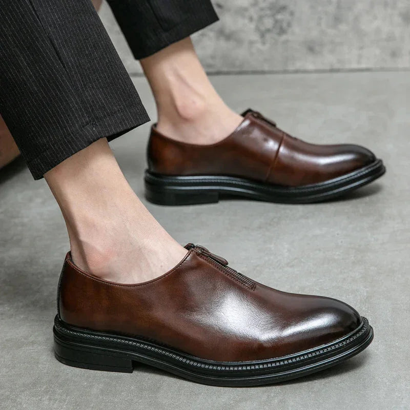 Myre Genuine Leather Loafers - Olympus Madrid