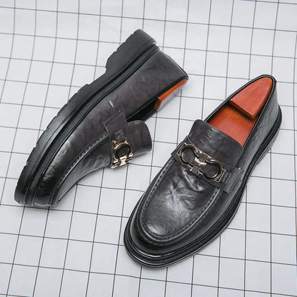 Wilbur Leather Loafers - Olympus Madrid