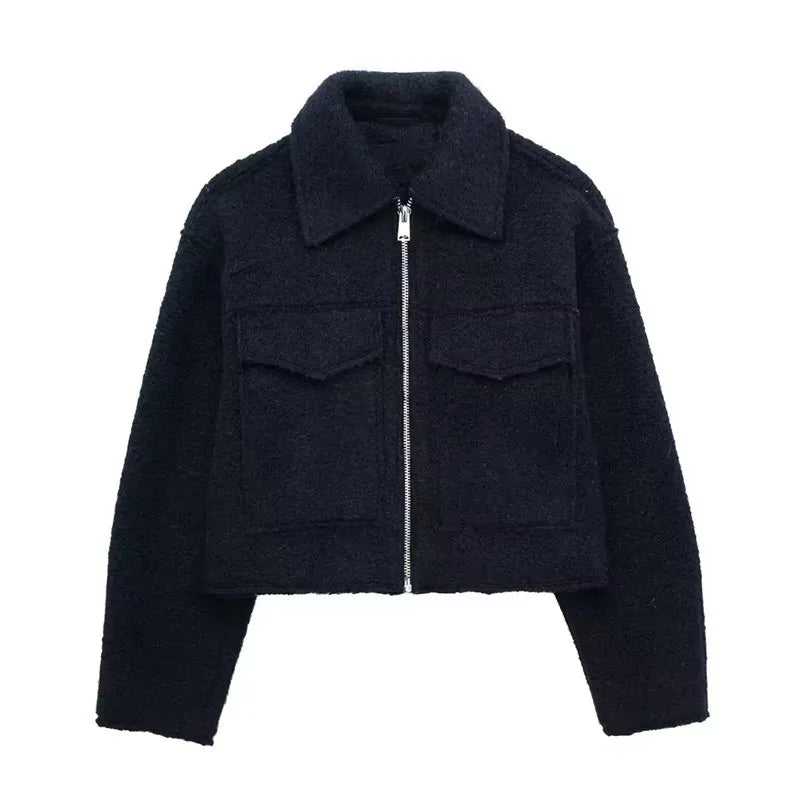 Jacket Ravènne Vintage Front Zipper
