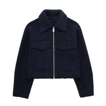 Jacket Ravènne Vintage Front Zipper