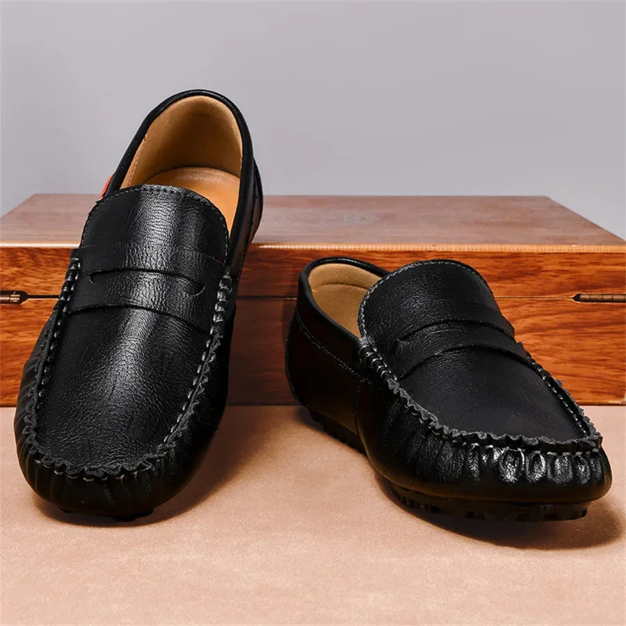 Caspian Genuine Leather Loafer - Olympus Madrid
