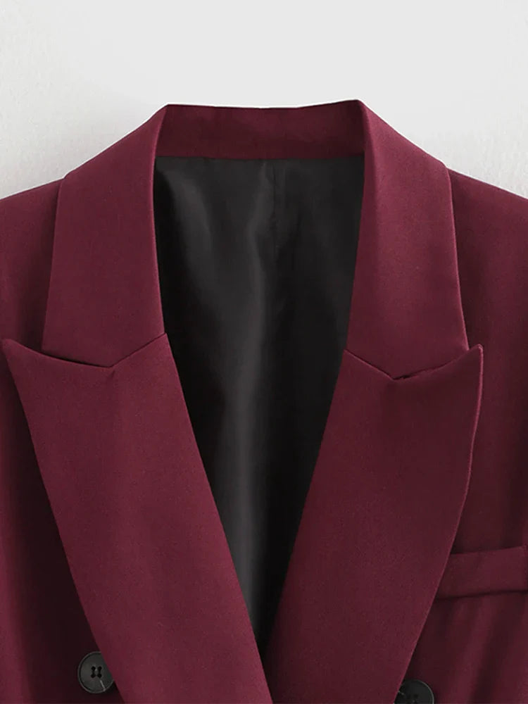 Vintage Red Blazer