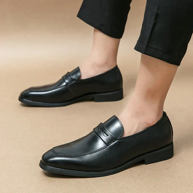 Darrow Leather Loafers - Olympus Madrid