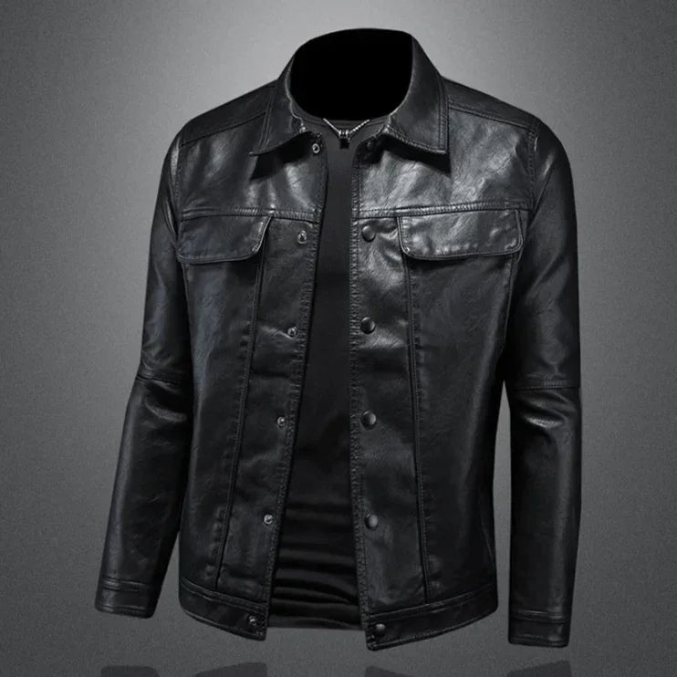 Maddox Leather Jacket - Olympus Madrid