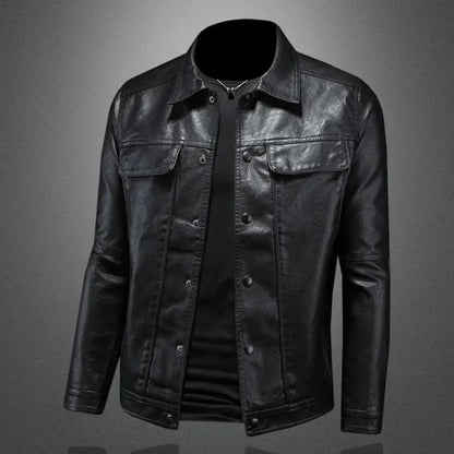 Maddox Leather Jacket - Olympus Madrid