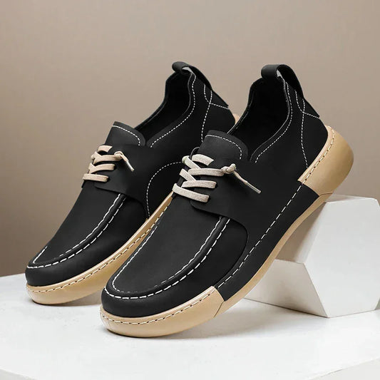 Onyx Leather Shoes - Olympus Madrid