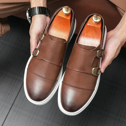 Zyden Genuine Leather Loafers RileyRiver