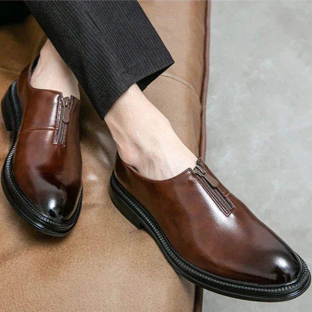 Myre Genuine Leather Loafers - Olympus Madrid