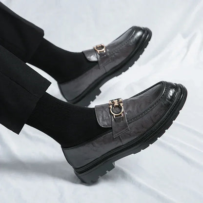 Wilbur Leather Loafers - Olympus Madrid