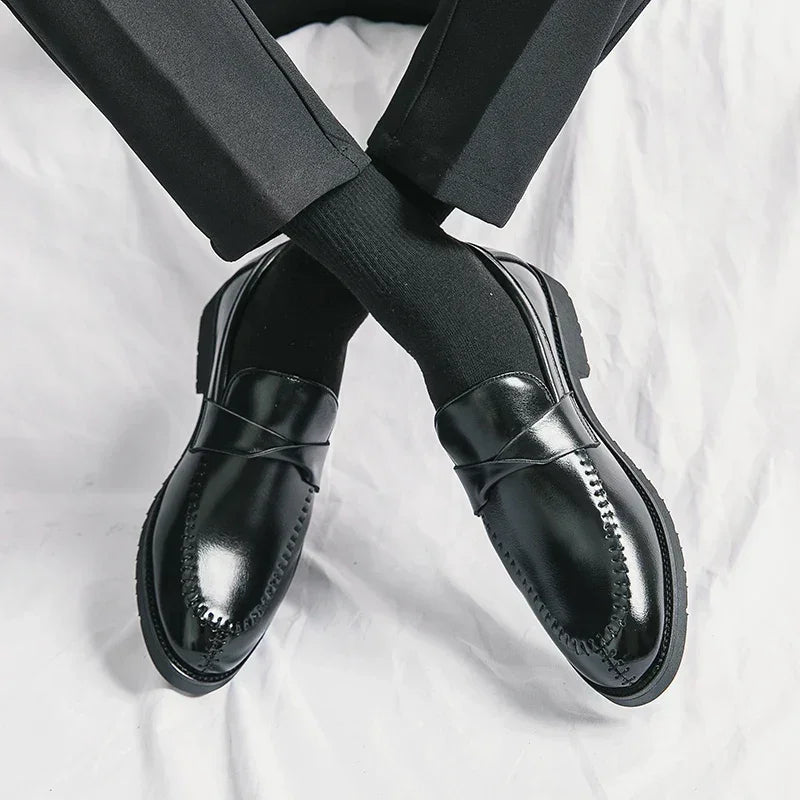 Teviot Genuine Leather Loafers - Olympus Madrid