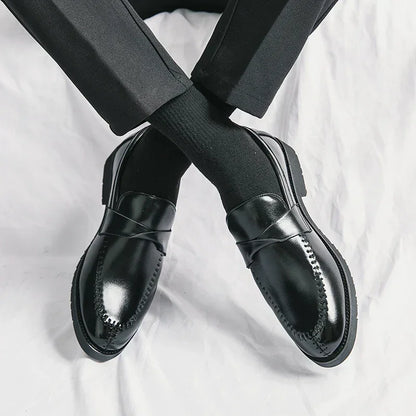 Teviot Genuine Leather Loafers - Olympus Madrid