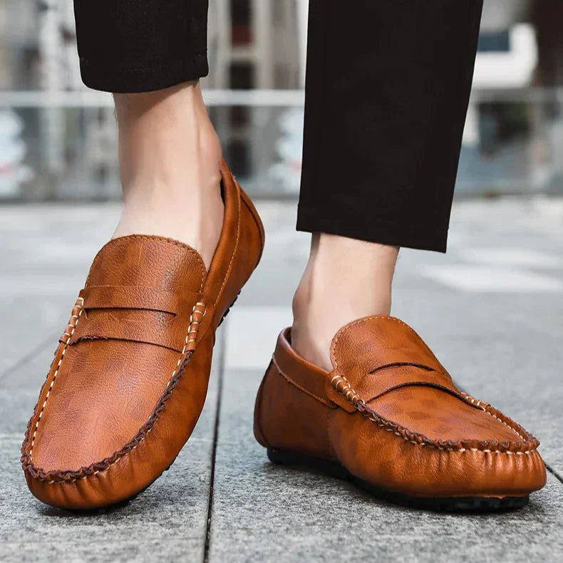Caspian Genuine Leather Loafer - Olympus Madrid
