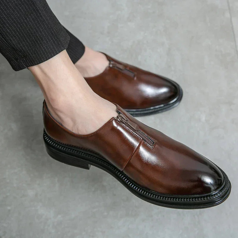 Myre Genuine Leather Loafers - Olympus Madrid