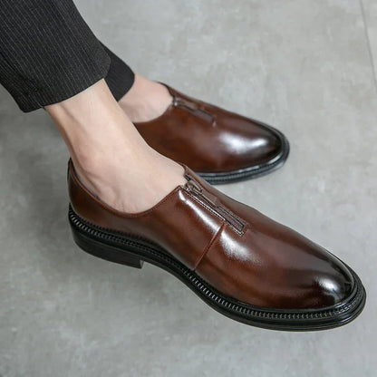 Myre Genuine Leather Loafers - Olympus Madrid