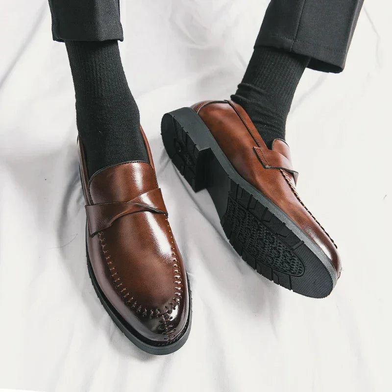 Teviot Genuine Leather Loafers - Olympus Madrid