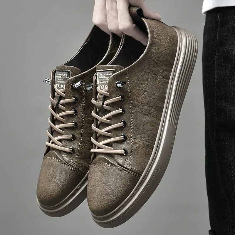 Pesco Genuine Leather Sneakers