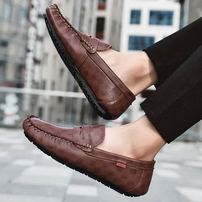 Caspian Genuine Leather Loafer - Olympus Madrid