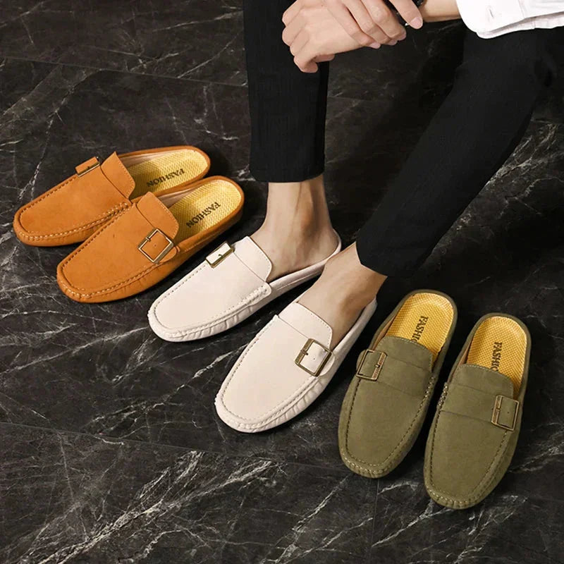 Zayden Suede Mules RileyRiver