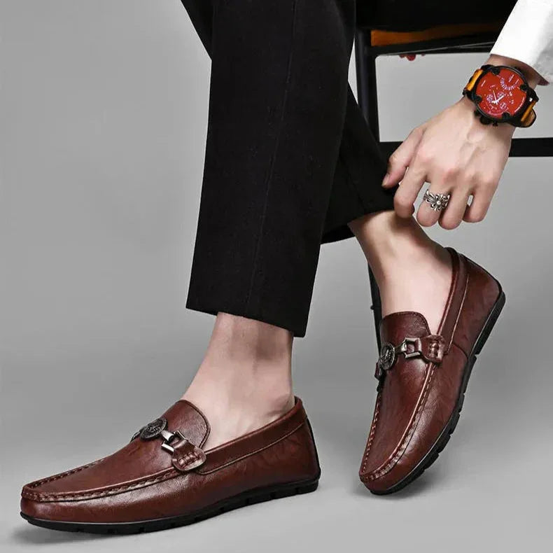 Marwood Genuine Leather Loafers - Olympus Madrid