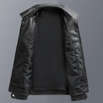 Varves Genuine Leather Jacket - Olympus Madrid