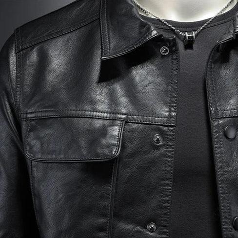 Maddox Leather Jacket - Olympus Madrid