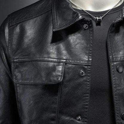 Maddox Leather Jacket - Olympus Madrid
