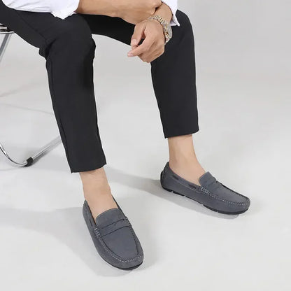 Fletro Genuine Suede Loafers RileyRiver