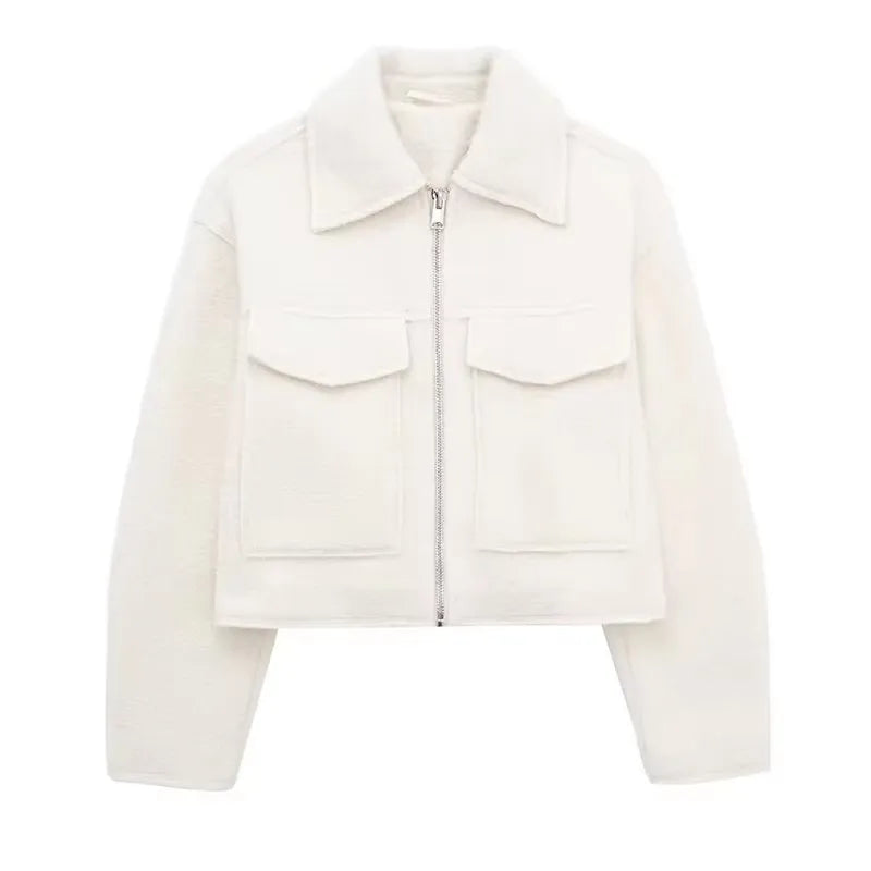 Jacket Ravènne Vintage Front Zipper