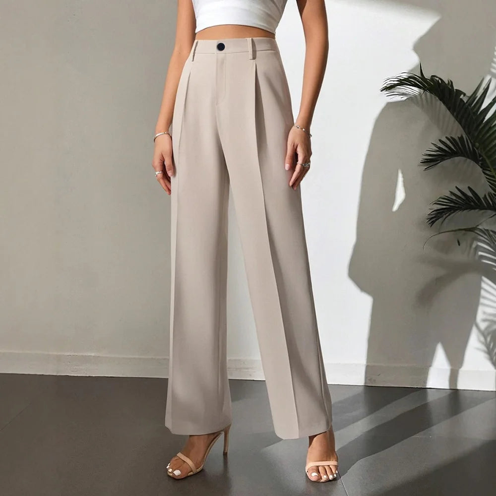Mia Muse Business Straight Leg Pants